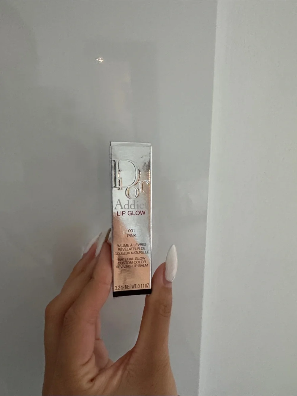 Dior Addict Lip Glow — Pink Silver Packaging